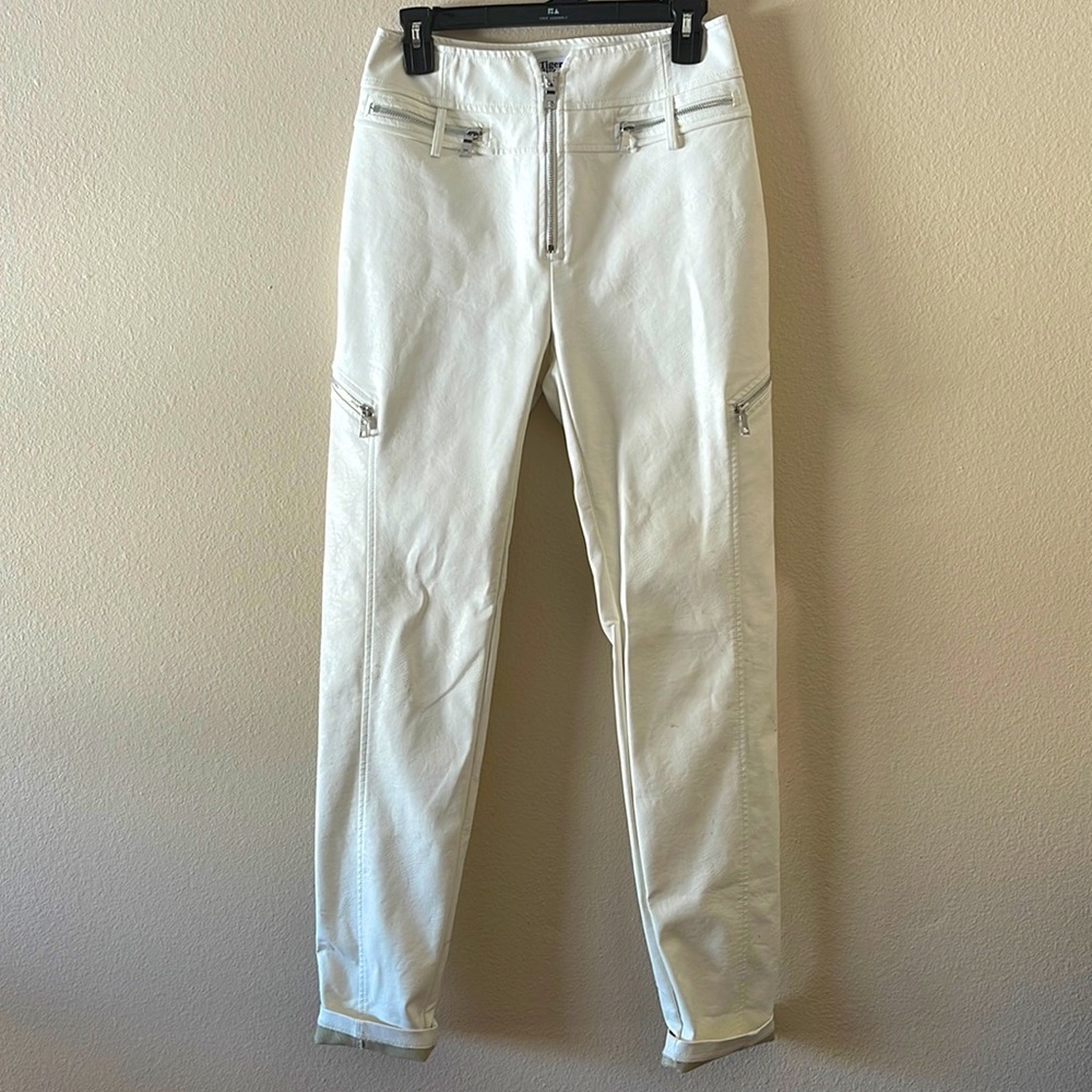 Tiger mist faux leather pants, size medium